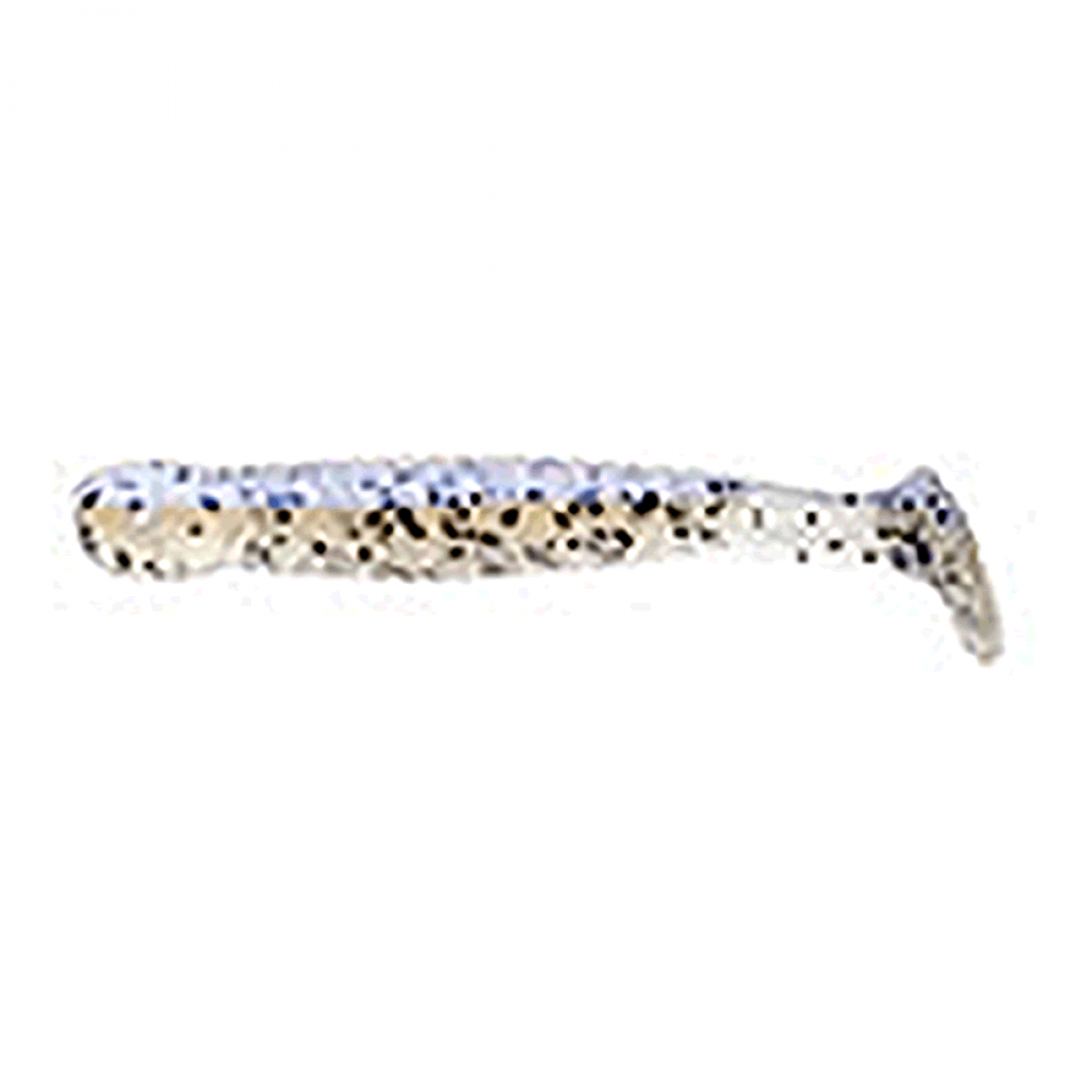 ECOGEAR GRASS MINNOW-SS 1-1/8" 28mm (15 pcs/pack) 294 NAMA SHIRASU BLACK FLK.