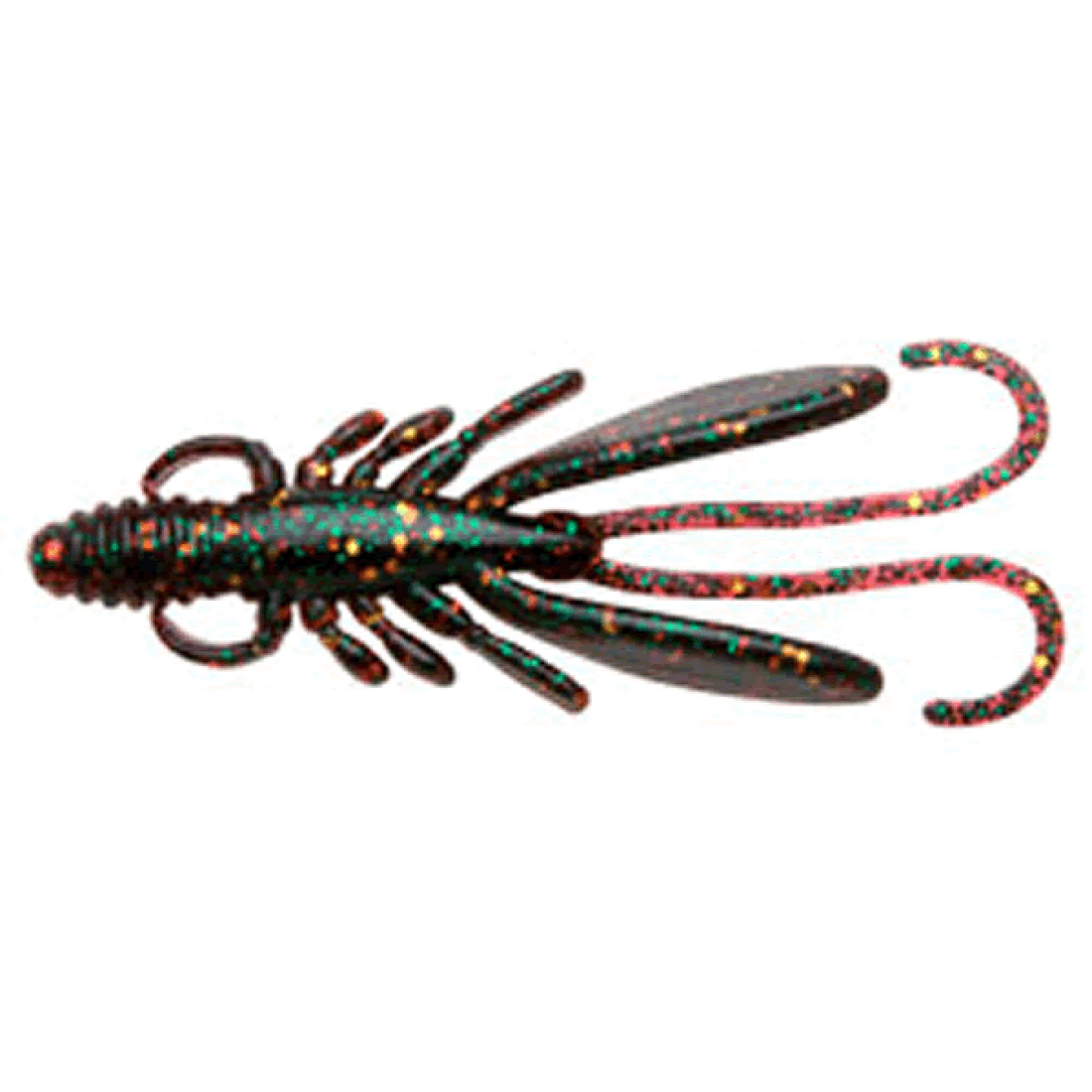 ECOGEAR BUG ANTS 3" 82mm (8 pcs/pack) 321 HOKURIKU RED PURAMU saltwater fishing lure