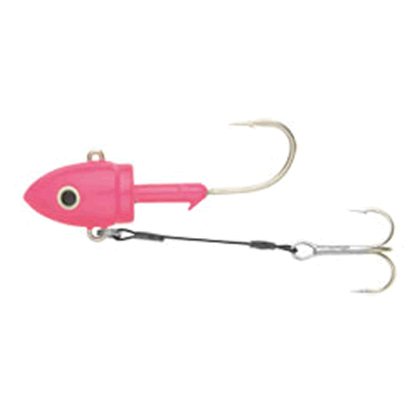 ECOGEAR 3D JIG HEAD 14g (2 pcs/pack) D02 GLOW PINK (YAKO)