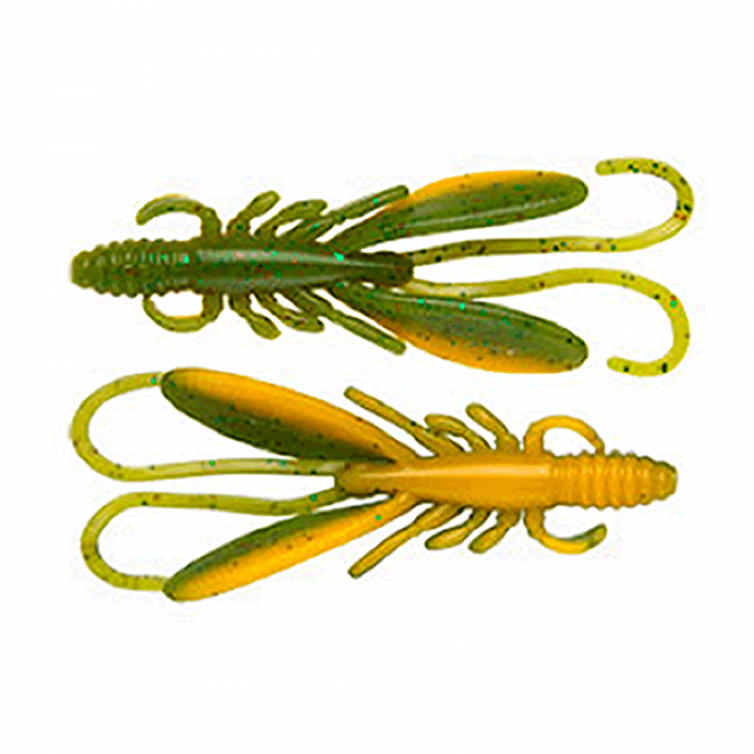 ECOGEAR CHINU SHOKUNIN BUG ANTS 2" 60mm (5 pcs/pack) 340 SANSETTO APPEAL UV((LUMINOUS)) saltwater fishing lure