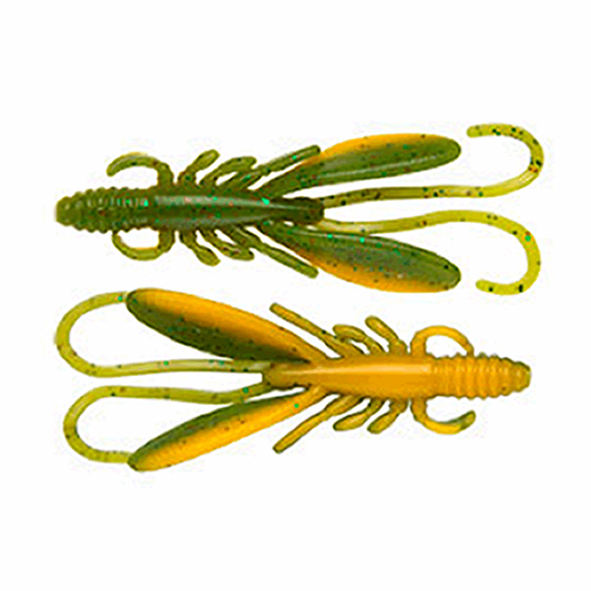 ECOGEAR CHINU SHOKUNIN BUG ANTS 2" 60mm (5 pcs/pack) 340 SANSETTO APPEAL UV((LUMINOUS))