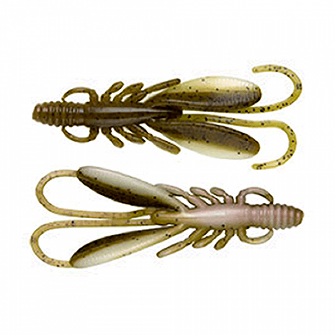 ECOGEAR CHINU SHOKUNIN BUG ANTS 2" 60mm (5 pcs/pack) 341 MOON LIGHT UV saltwater fishing lure