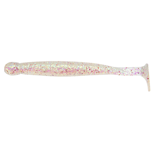 ECOGEAR GRASS MINNOW-L 3-1/4" 85mm (8 pcs/pack) 323 HOKURIKU CLEAR HOLO saltwater fishing lure