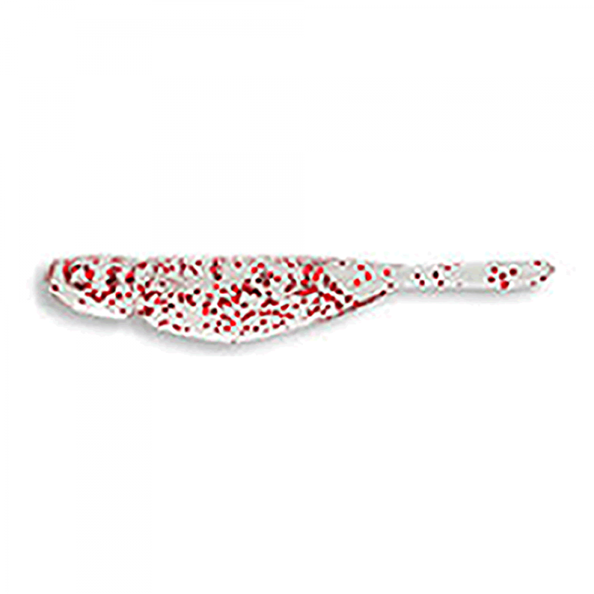 ECOGEAR MEBARU SHOKUNIN MINNOW SS 1-1/2" 38mm (12 pcs/pack) 288 CLEAR RED FLK