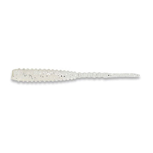 ECOGEAR AJI SHOKUNIN AJI MUST 1.6" (12 pcs/pack) 017 CLEAR SILVER Flk.