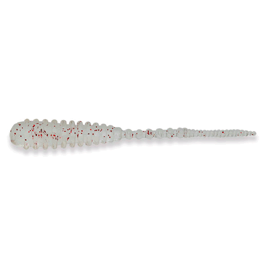 ECOGEAR AJI SHOKUNIN AJI MUST 1.6" (12 pcs/pack) 288 CLEAR RED FLK