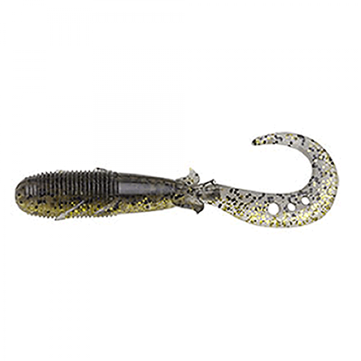 ECOGEAR KIJIHATA GRUB 4.5" 88mm (8 pcs/pack) 171 NATURAL GOLD