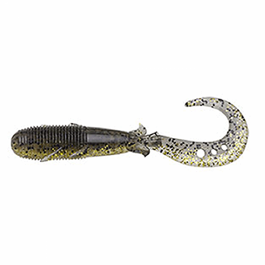ECOGEAR KIJIHATA GRUB 4.5" 88mm (8 pcs/pack) 171 NATURAL GOLD