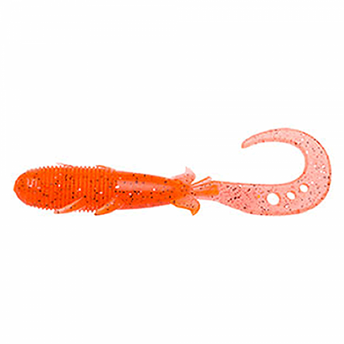 ECOGEAR KIJIHATA GRUB 4.5" 88mm (8 pcs/pack) 373 ROCK FISH IMPACT II saltwater fishing lure