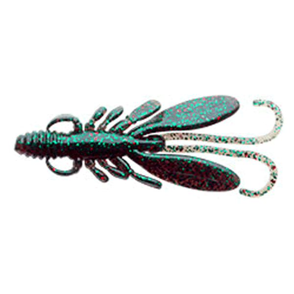 ECOGEAR BUG ANTS 3" 82mm (8 pcs/pack) 410 GREEN GLOSS OIL saltwater fishing lure