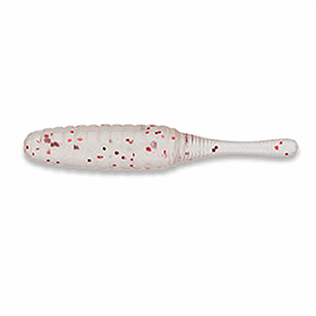 ECOGEAR MEBARU SHOKUNIN MEBADART 1" 25mm (15 pcs/pack) 288 CLEAR RED FLK saltwater fishing lure