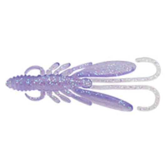 ECOGEAR BUG ANTS 3" 82mm (8 pcs/pack) 345 HOKURIKU UV PURPLE HOLO