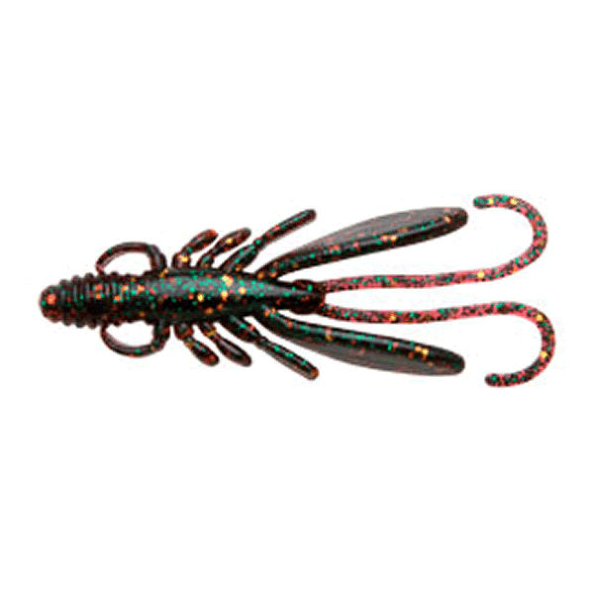 ECOGEAR BUG ANTS 2" 60mm (10 pcs/pack) 321 HOKURIKU RED PLUM