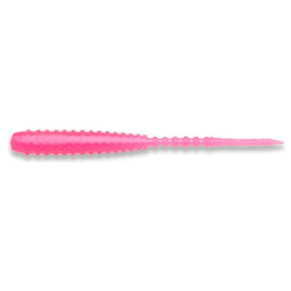 ECOGEAR AJI SHOKUNIN AJI MUST 2.4" 62mm (12 pcs/pack) 019 PINK GROW(LUMINOUS)