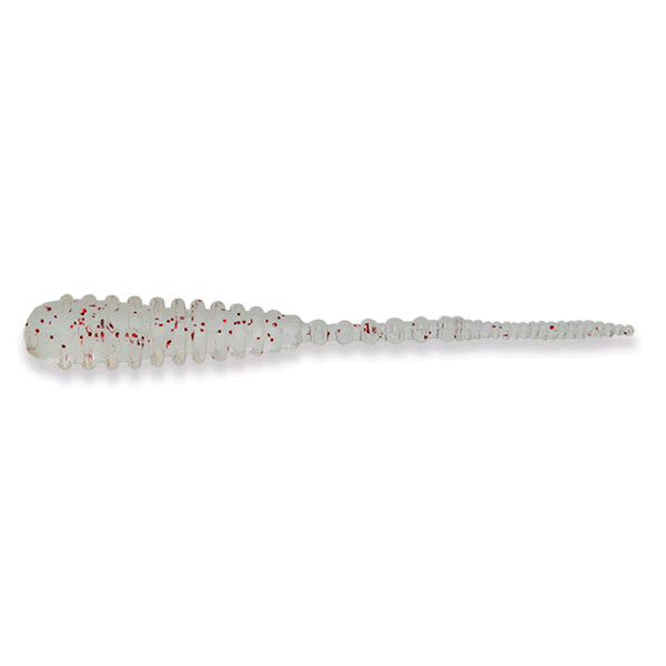ECOGEAR AJI SHOKUNIN AJI MUST 2.4" 62mm (12 pcs/pack) 288 CLEAR RED FLK.