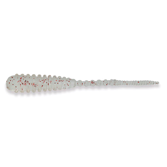 ECOGEAR AJI SHOKUNIN AJI MUST 2.4" 62mm (12 pcs/pack) 288 CLEAR RED FLK.