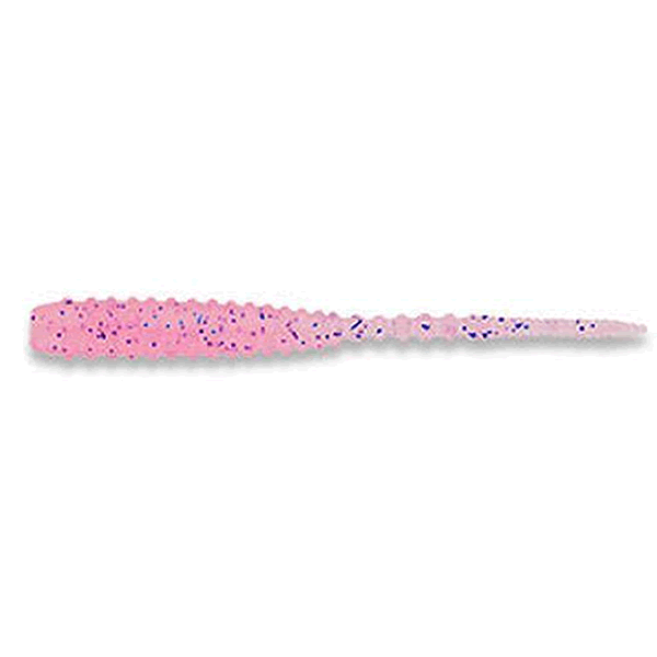 ECOGEAR AJI SHOKUNIN AJI MUST 2.4" 62mm (12 pcs/pack) 292 CLEAR PINK GROW(LUMINOUS) BLUE Flk.