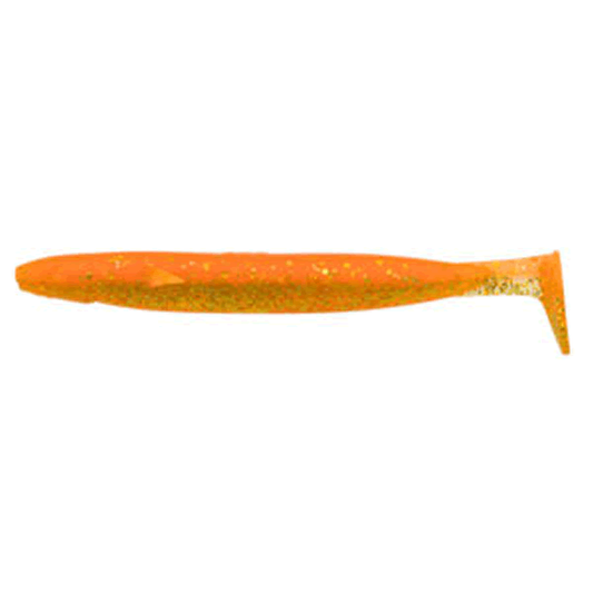 ECOGEAR POWER SHAD 4" 100mm (7 pcs/pack) 440 TOKIWA PRECIOUS ORANGE