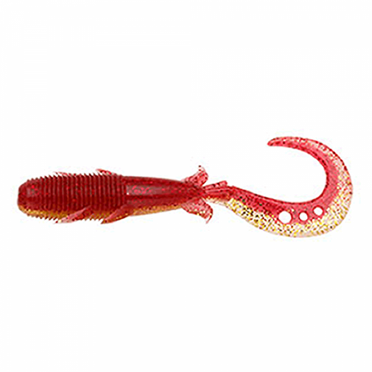 ECOGEAR KIJIHATA GRUB 4.5" 88mm (8 pcs/pack) 365 AKAKIN