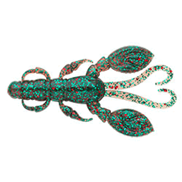 ECOGEAR ROCK CLAW 2" 65mm (8 pcs/pack) 410 GREEN GLOSS OIL