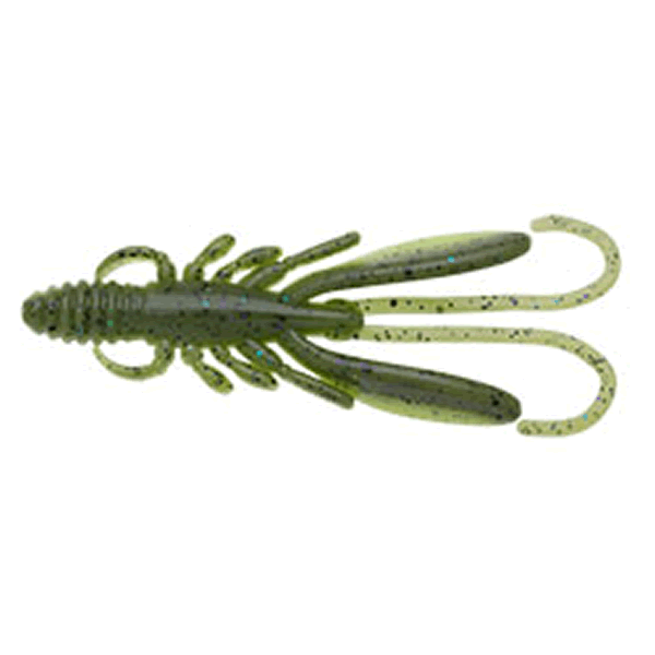 ECOGEAR BUG ANTS 2" 60mm (10 pcs/pack) 434 AVOCADO CHART HALF FLOAT saltwater fishing lure