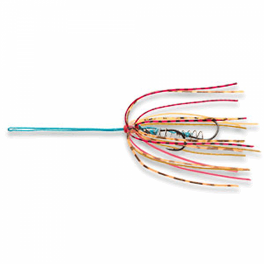 ECOGEAR AQURABA RIG KUWASE (3 pcs/pack) AK02 ORANGE RED TIGER