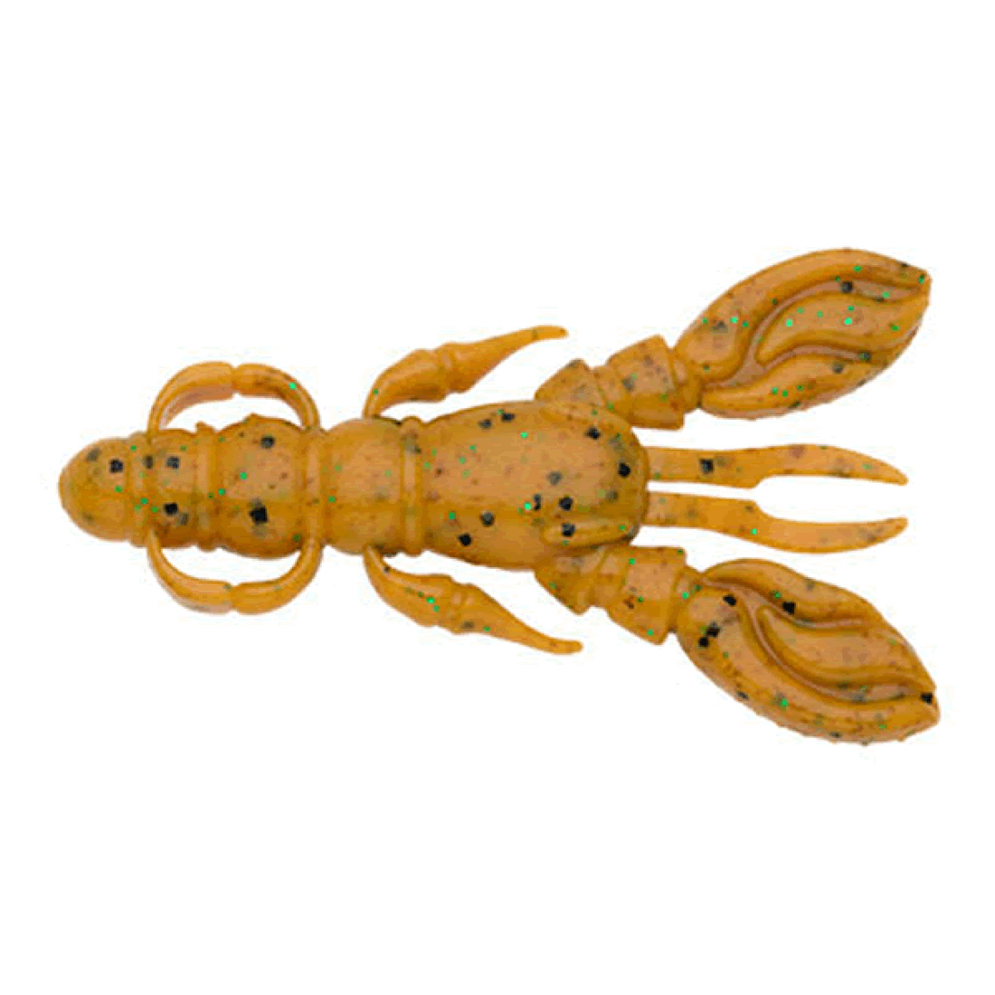 ECOGEAR ECOGEAR JUKUSEI AQUA ROCK CLAW 2.5" 62mm (7 pcs/pack) J04 HOYA YELLOW saltwater fishing lure
