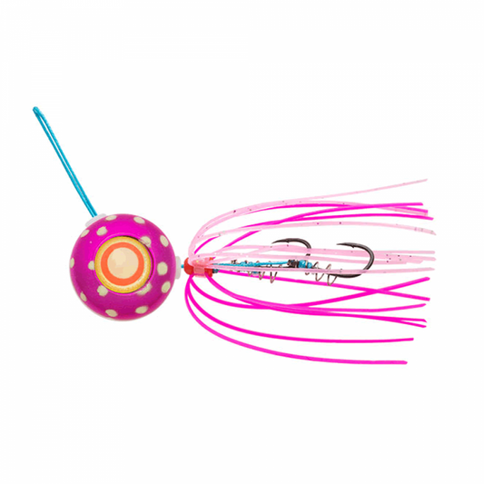 ECOGEAR TG AQURABA HEAD KUWASE 60g AH08 PINK METAL GLOW DOT