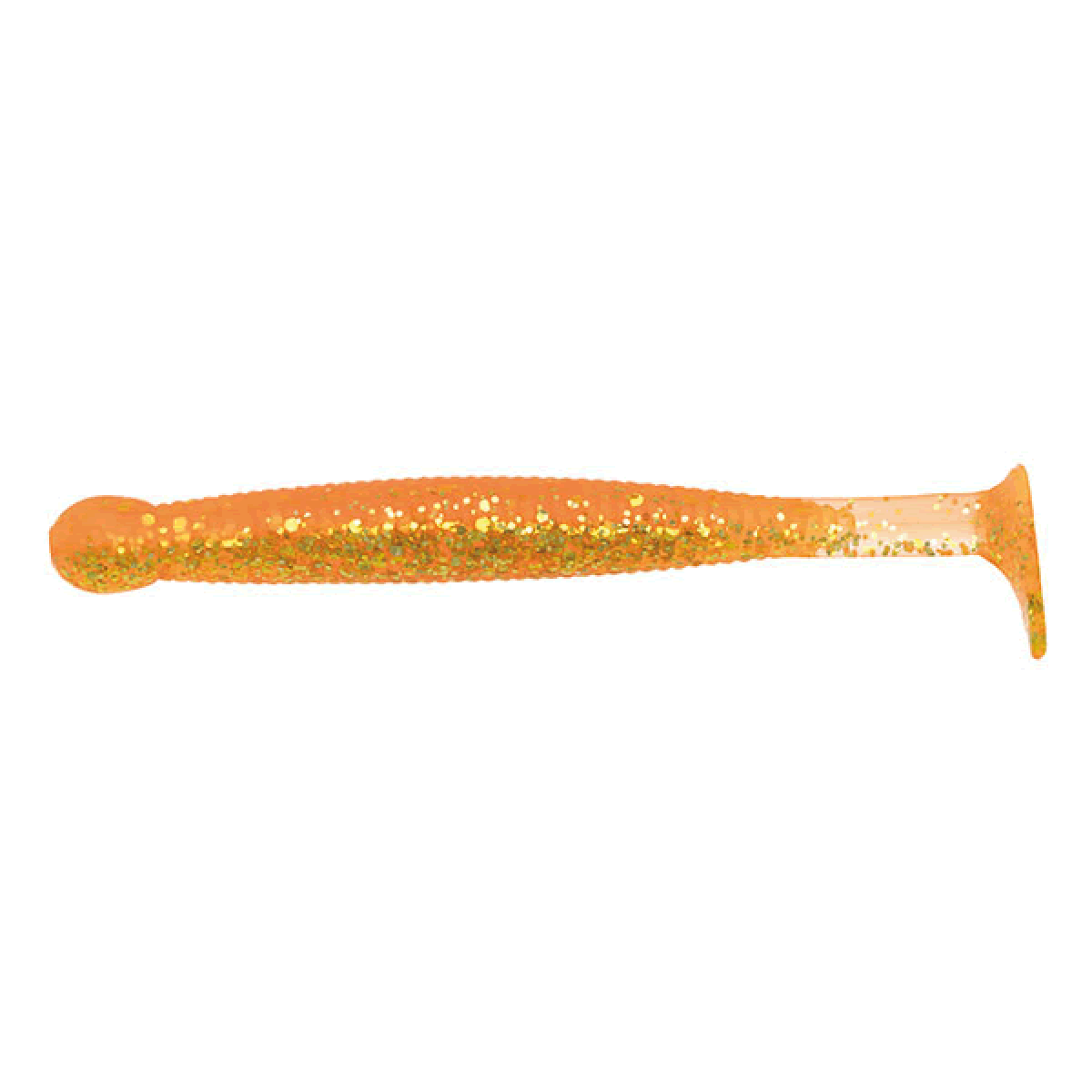 ECOGEAR GRASS MINNOW-M 2-1/2" 64mm (10 pcs/pack) 440 TOKIWA PURESHASU ORANGE