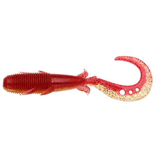 ECOGEAR KIJIHATA GRUB 3" 56mm (9 pcs/pack) 365 AKAKIN
