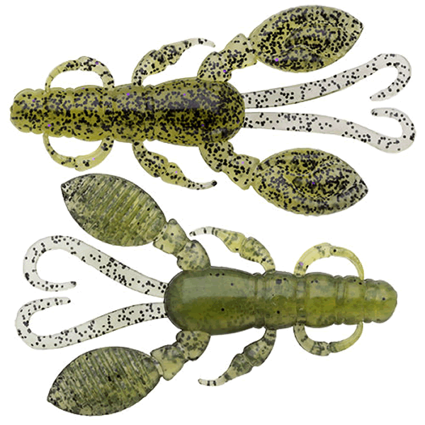 ECOGEAR ROCK CLAW 2" 65mm (8 pcs/pack) 477 HERMIT CLUB