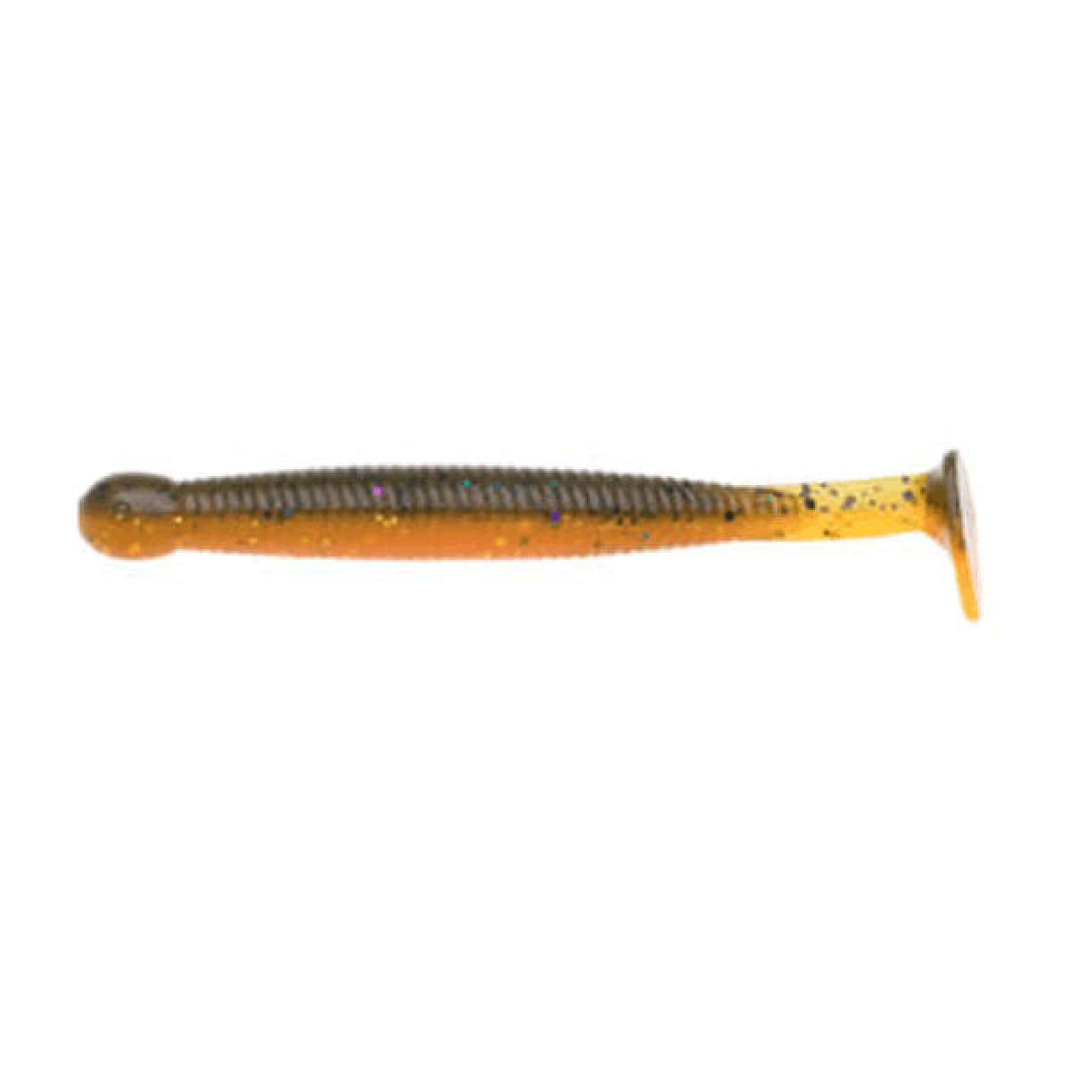 ECOGEAR GRASS MINNOW-M 2-1/2" 64mm (10 pcs/pack) 451 TIRATIRA CHOUHATU KUROW