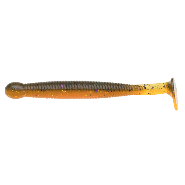 ECOGEAR GRASS MINNOW-L 3-1/4" 85mm (8 pcs/pack) 451 CHIRACHIRA CHOHATSU CLAW