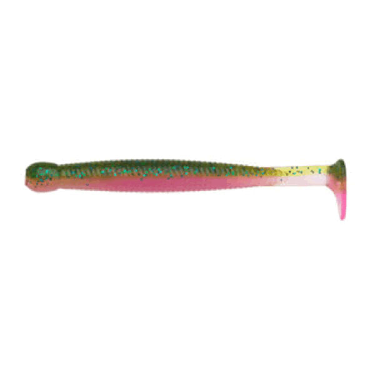 ECOGEAR GRASS MINNOW-L 3-1/4" 85mm (8 pcs/pack) 478 NATURAL PINK WHINI