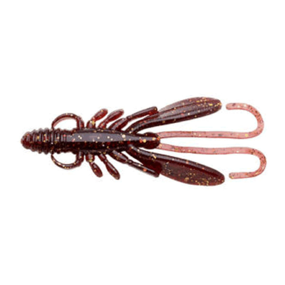 ECOGEAR BUG ANTS 3" 82mm (8 pcs/pack) 468 SUPA-KURU CHERRY BRANDY saltwater fishing lure
