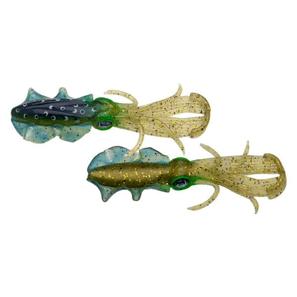 ECOGEAR POWER SQUID 3.5" (6 pcs/pack) 519 CP REAL MOIKA