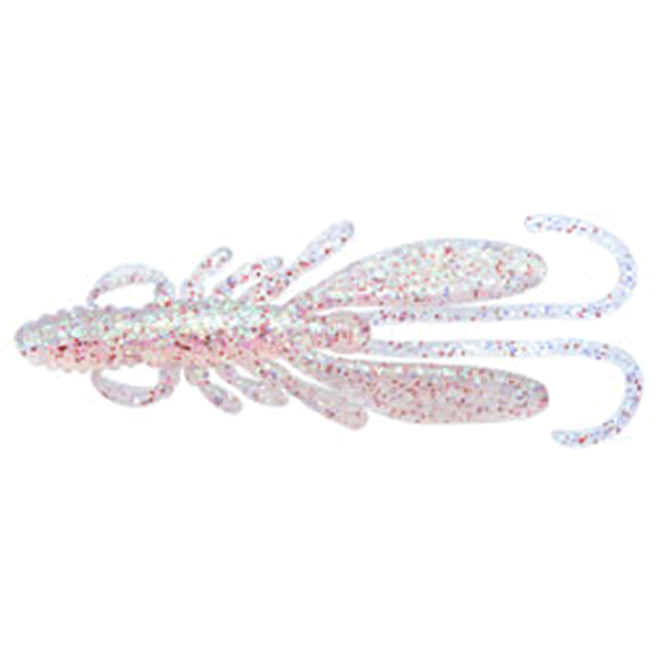 ECOGEAR BUG ANTS 4" 100mm (6 pcs/pack) 323 HOKURIKU CLEAR HOLO saltwater fishing lure