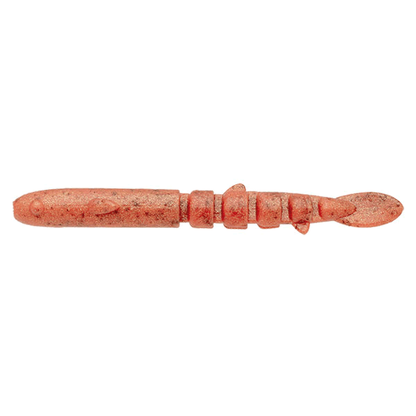 ECOGEAR ECOGEAR JUKUSEI AQUA SUPER DOJOU M 110mm (7 pcs/pack) J18 ORANGE GOLD saltwater fishing lure