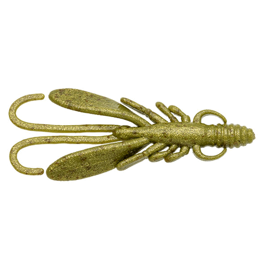 ECOGEAR ECOGEAR JUKUSEI AQUA BUG ANTS 2" 56mm (8 pcs/pack) J17 OLIVE GOLD