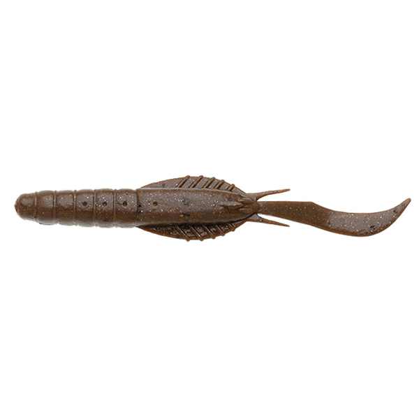 ECOGEAR ECOGEAR JUKUSEI AQUA SWIM SHRIMP 3" 80mm (8 pcs/pack) J19 BROWN CRAB saltwater fishing lure