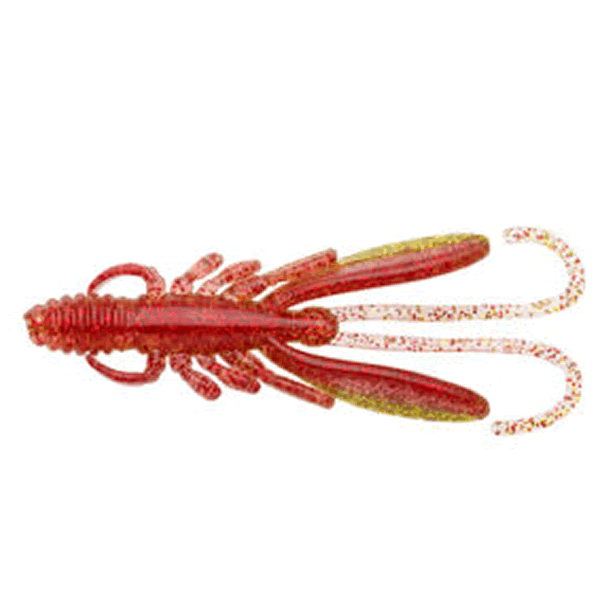 ECOGEAR BUG ANTS 3" 82mm (8 pcs/pack) 365 RED GOLD saltwater fishing lure