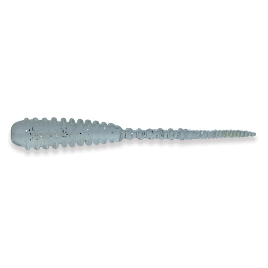 ECOGEAR AJI SHOKUNIN AJI MUST 1.8" FAT (10 pcs/pack) 017 CLEAR SILVER FLK