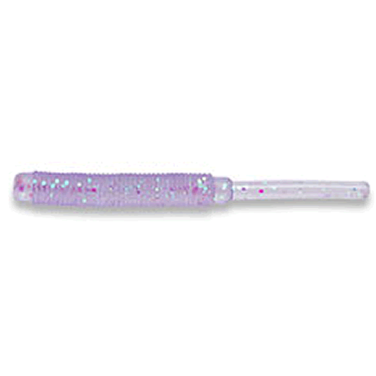 ECOGEAR MEBARU SHOKUNIN STRAW TAIL GRUB 2" 50mm (9 pcs/pack) 345 HOKURIKU UV PURPLE HOLO