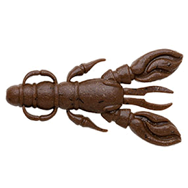 ECOGEAR ECOGEAR JUKUSEI AQUA ROCK CLAW 2.5" 62mm (7 pcs/pack) J19 BROWN CRAB saltwater fishing lure