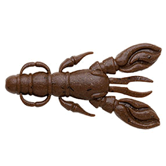 ECOGEAR ECOGEAR JUKUSEI AQUA ROCK CLAW 2.5" 62mm (7 pcs/pack) J19 BROWN CRAB