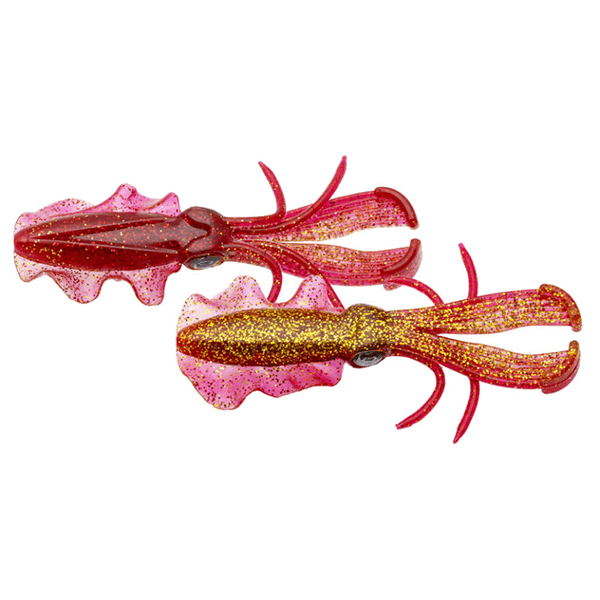ECOGEAR POWER SQUID 3.5" (6 pcs/pack) 535 RICH AKAKIN