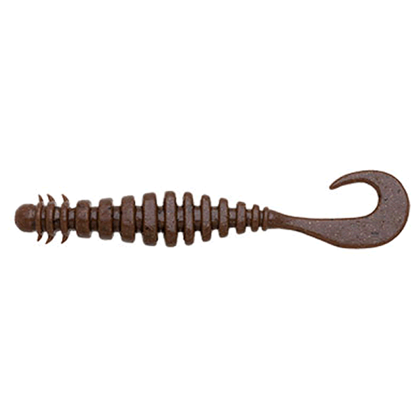 ECOGEAR ECOGEAR JUKUSEI AQUA RING MAX 3.8" 97mm (6 pcs/pack) J19 BROWN CRAB saltwater fishing lure
