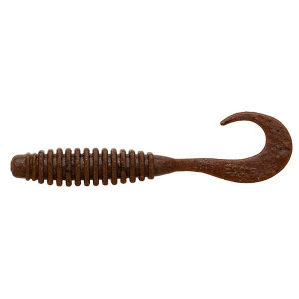 ECOGEAR ECOGEAR JUKUSEI AQUA MILFLE 3.3" 82mm (6 pcs/pack) J19 BROWN CRAB saltwater fishing lure