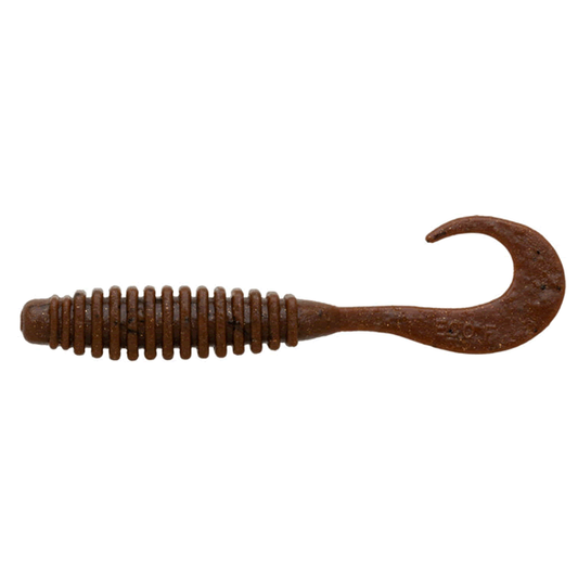 ECOGEAR ECOGEAR JUKUSEI AQUA MILFLE 3.3" 82mm (6 pcs/pack) J19 BROWN CRAB