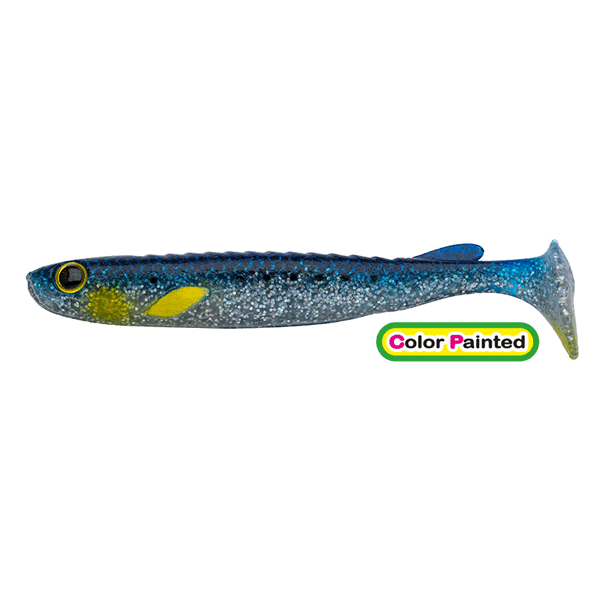 ECOGEAR CELT 3.5" 88mm (6 pcs/pack) 482 CP SARDINE HOLO saltwater fishing lure